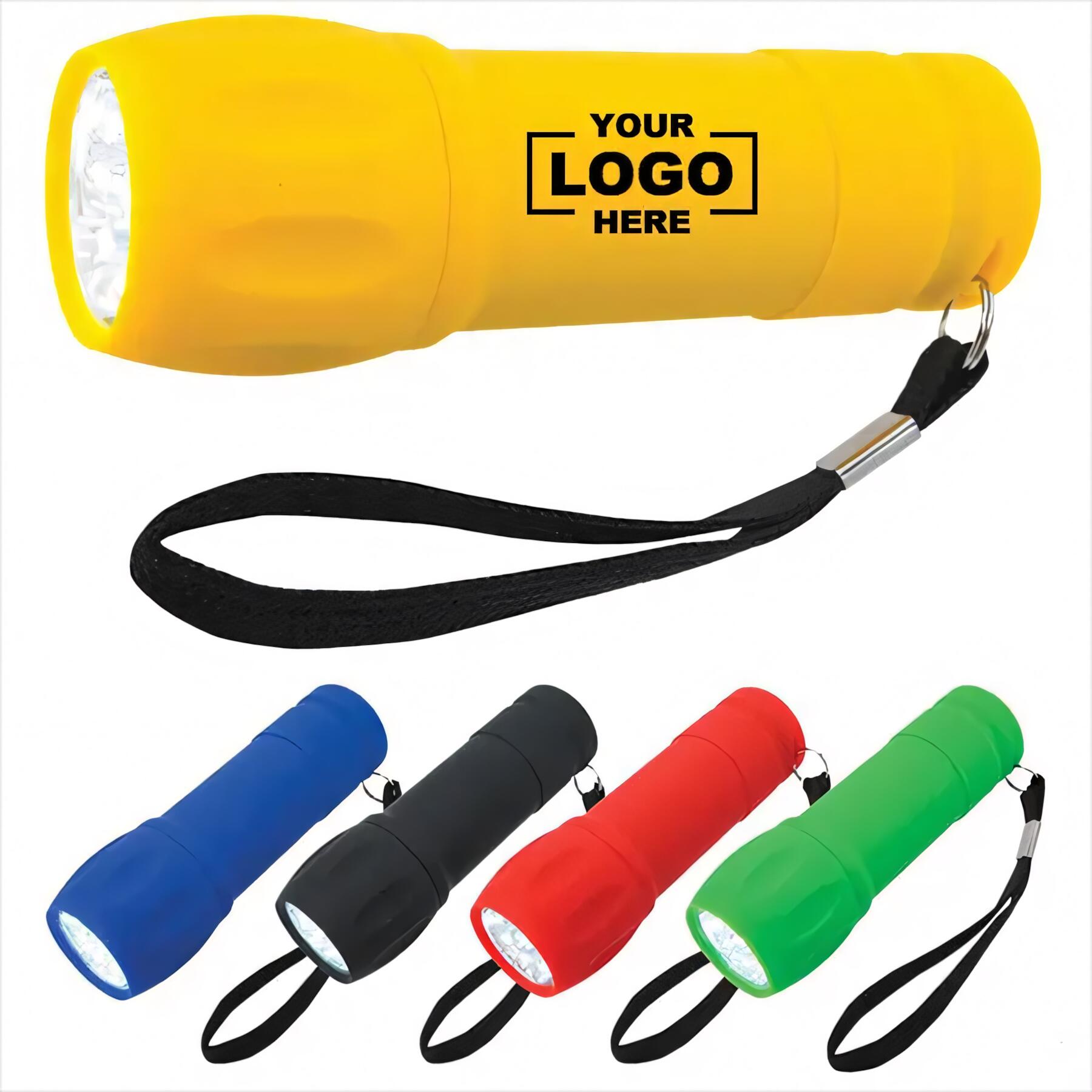 Rubberized LED Torch Light