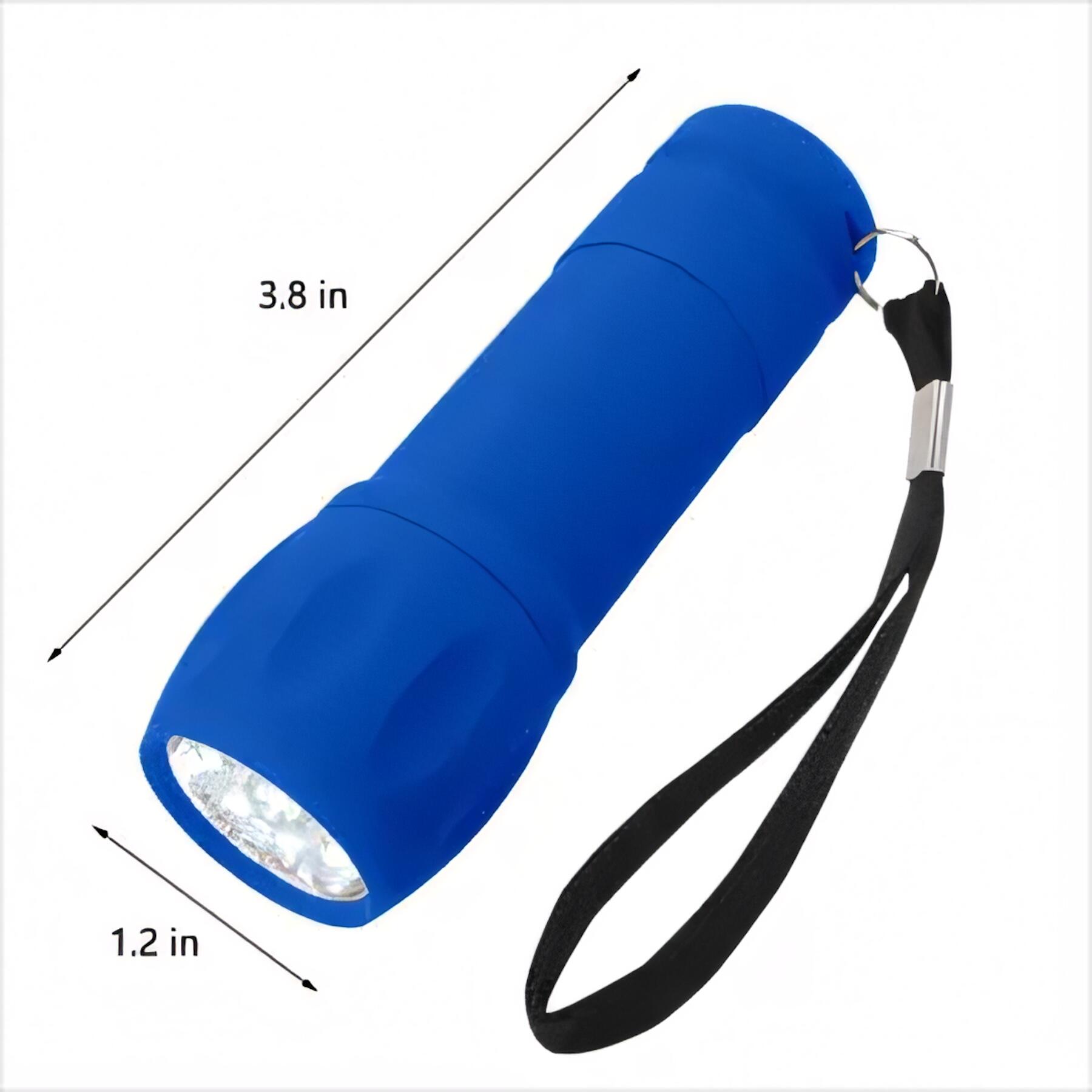 Rubberized LED Torch Light