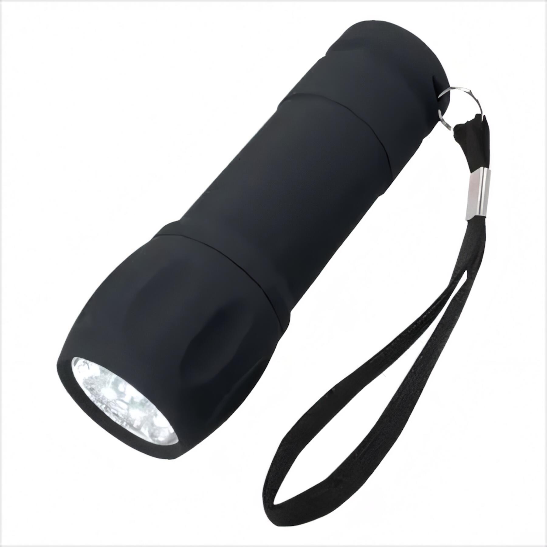 Rubberized LED Torch Light