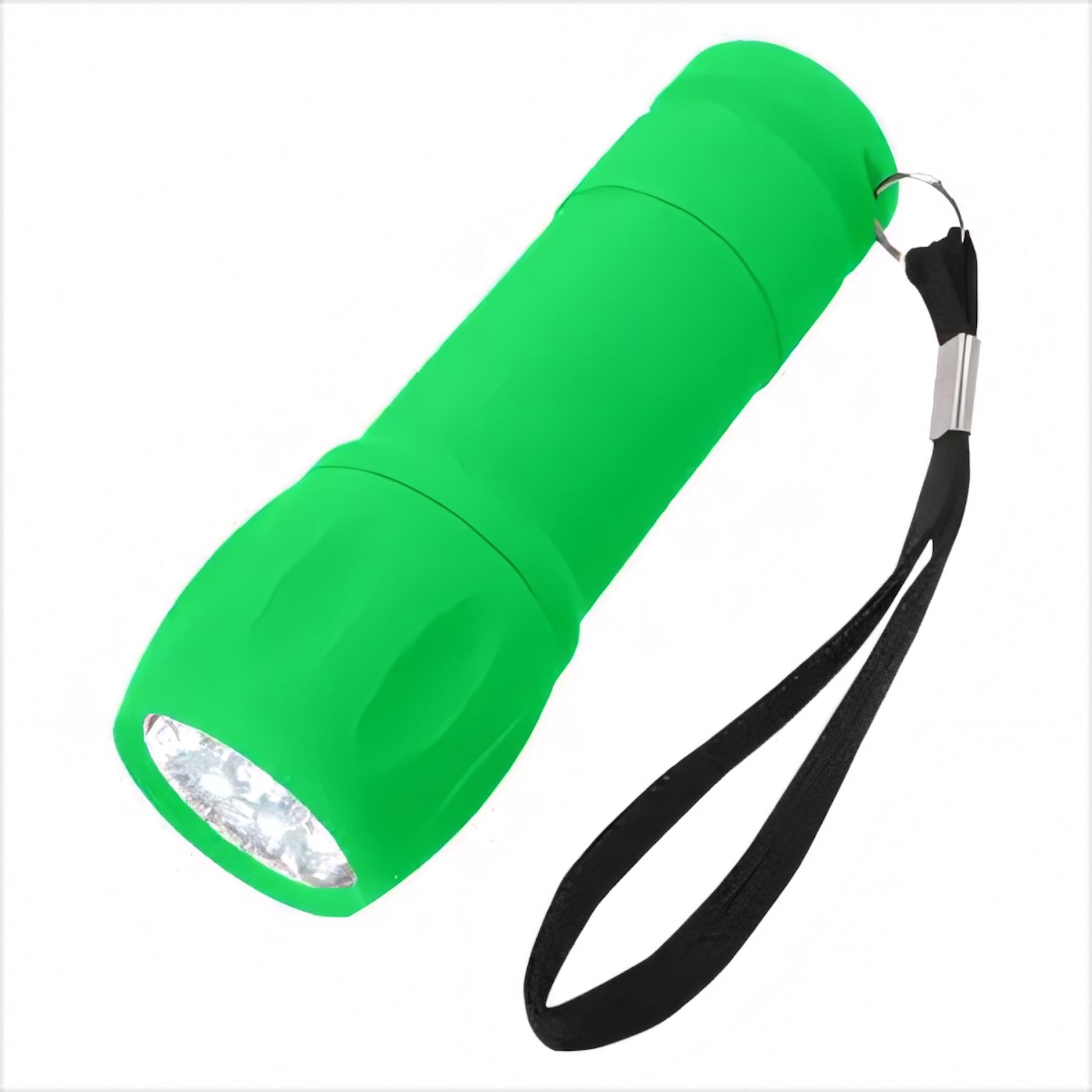 Rubberized LED Torch Light