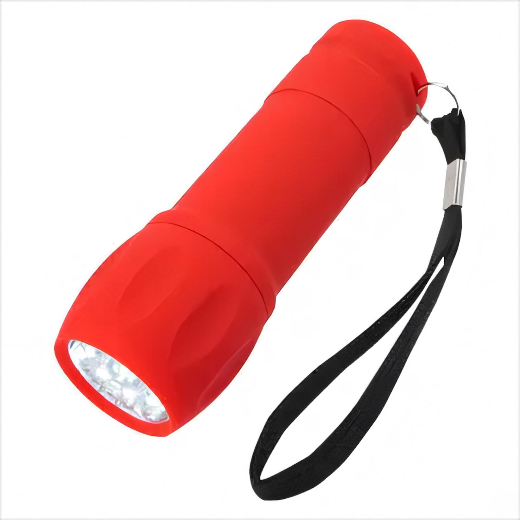 Rubberized LED Torch Light