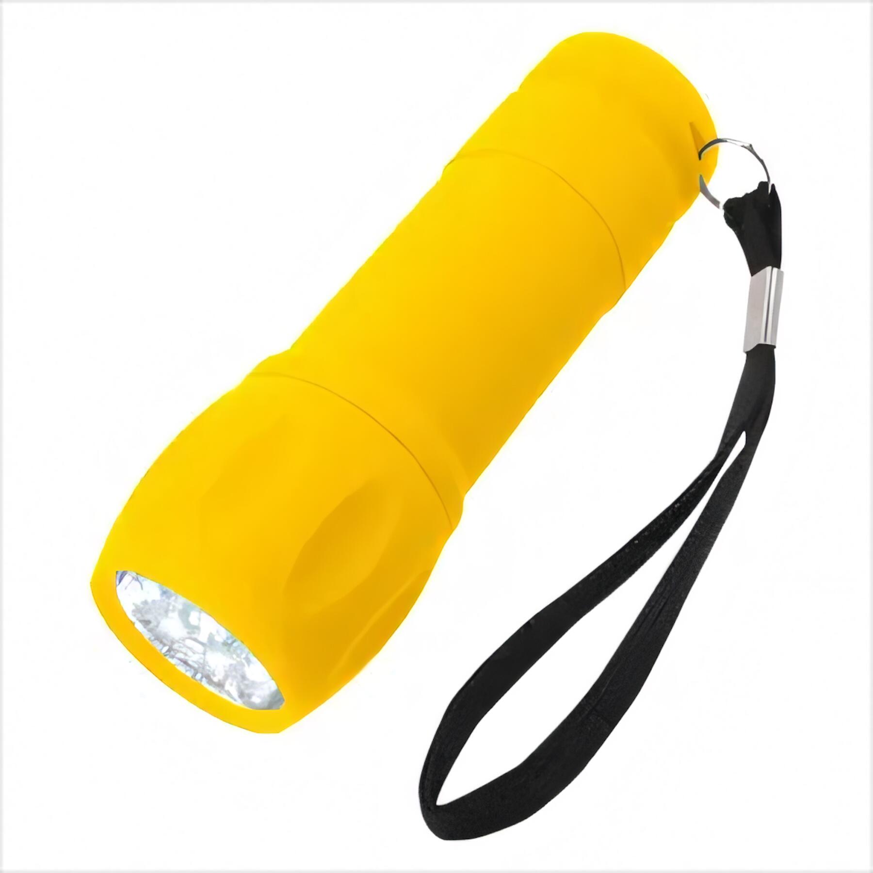 Rubberized LED Torch Light