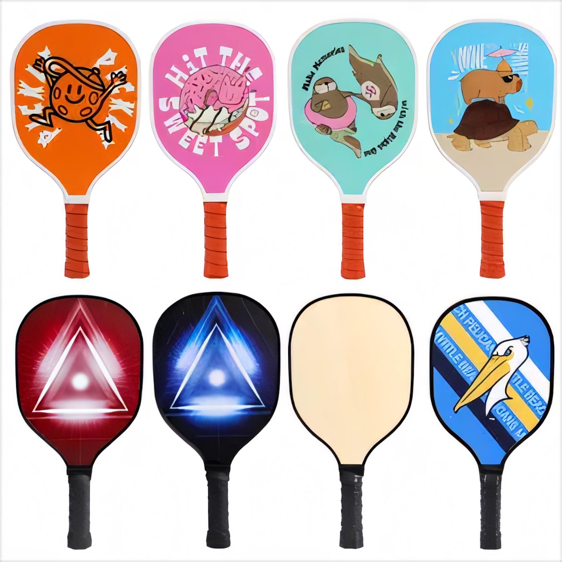 USAPA Approved Wood Pickleball Paddle Set