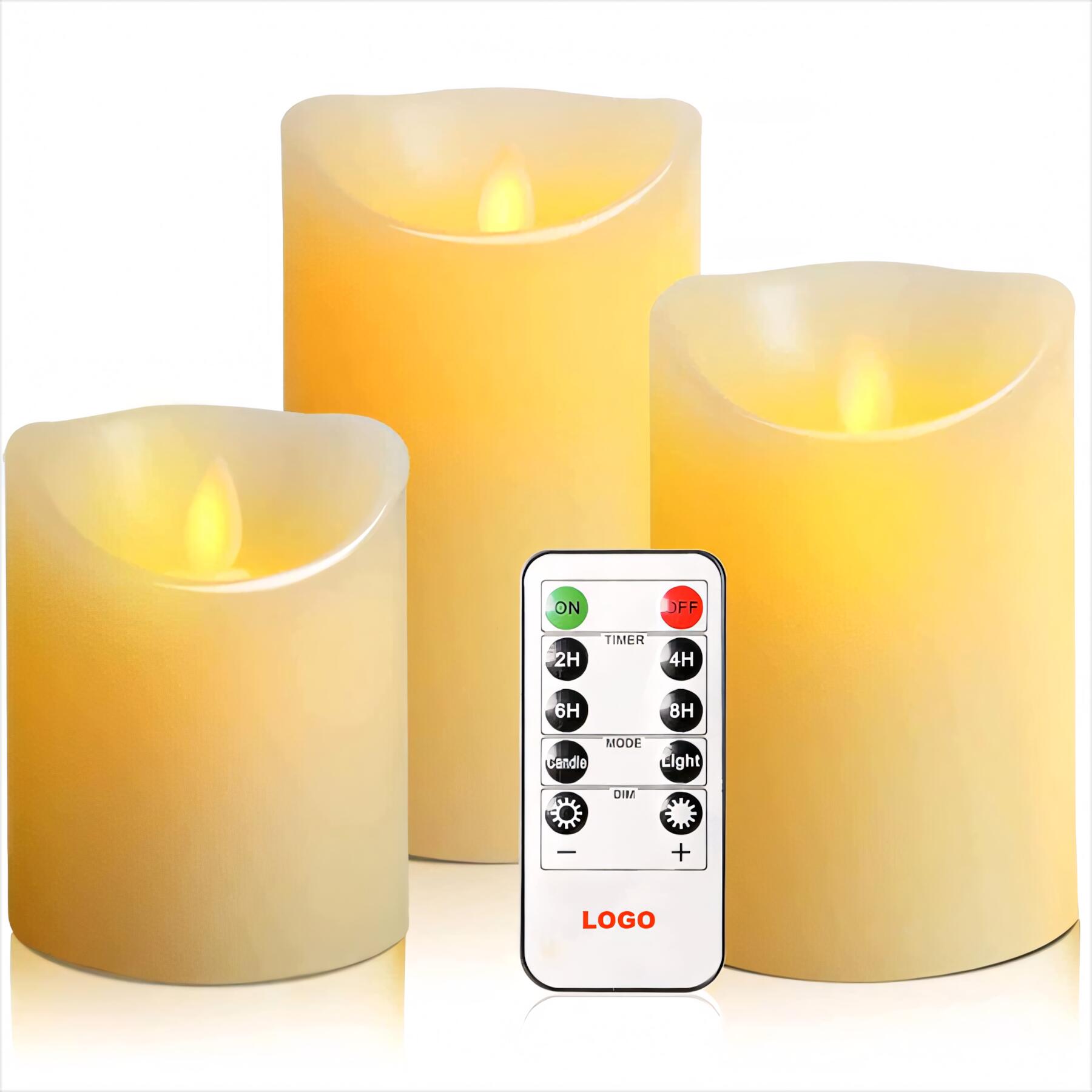 Real Wax Flameless LED Candles