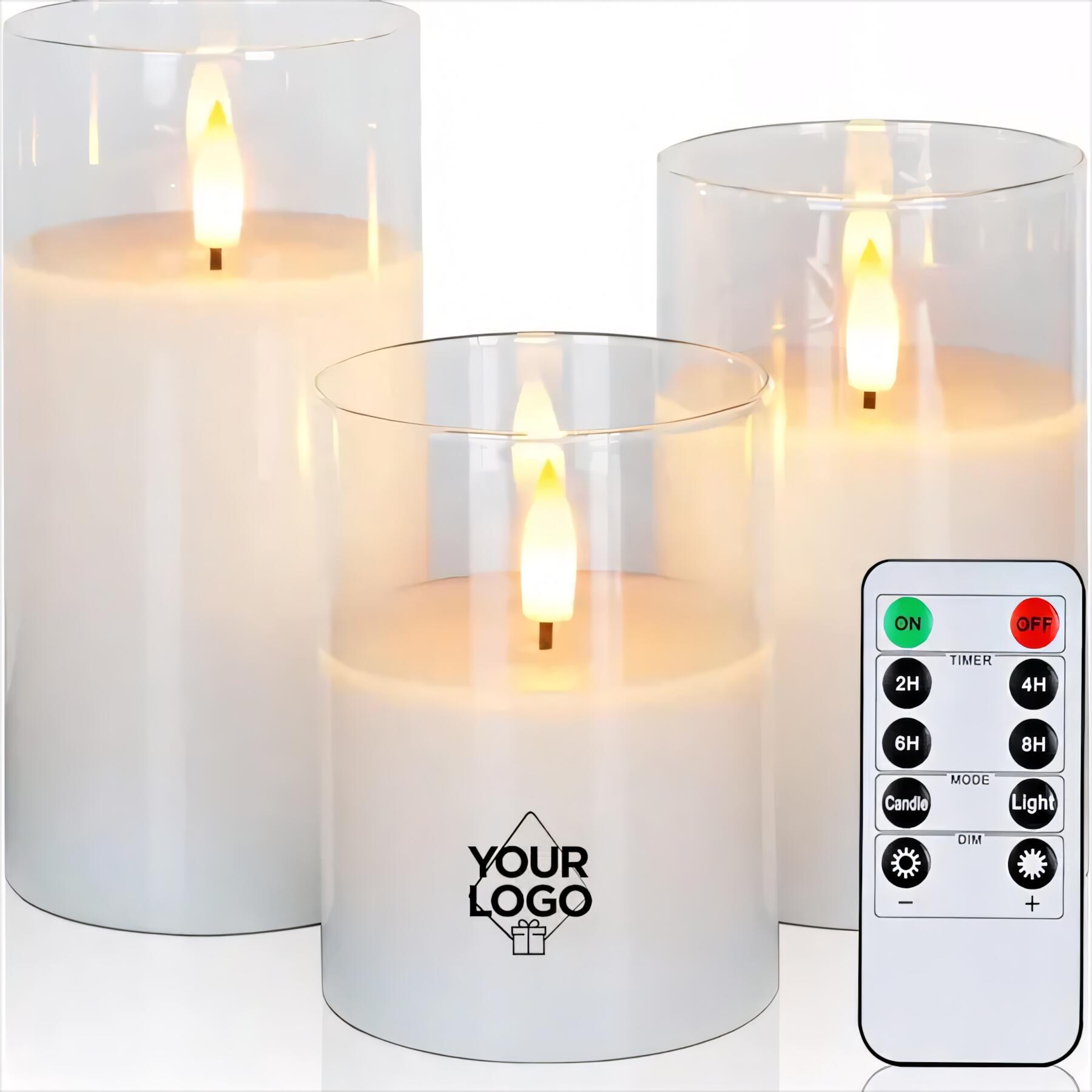 LED Flameless Candles Remote Set