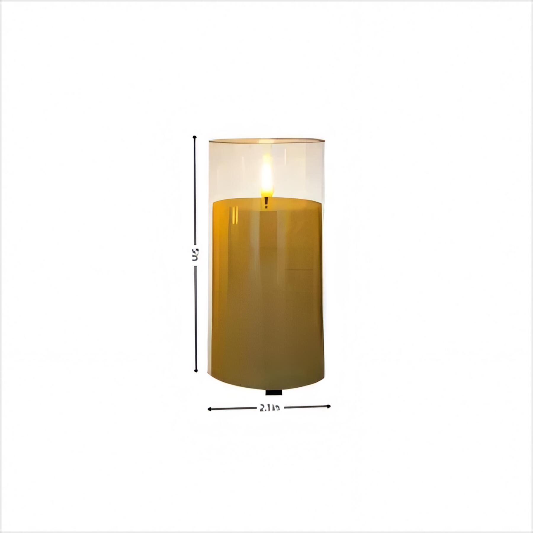 Rechargeable LED Flameless Candles Set