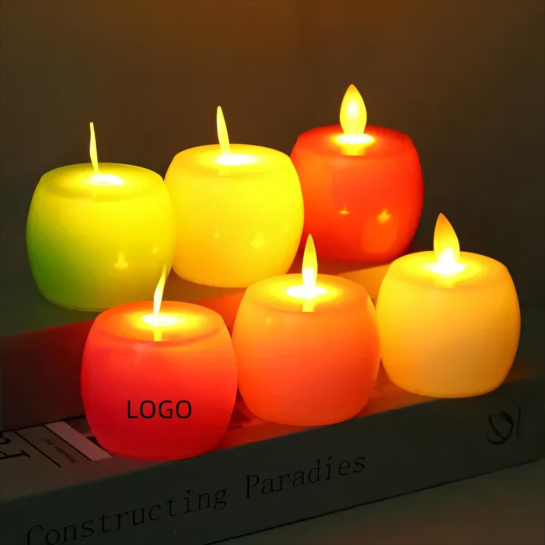 Flickering LED Candle Light Simulation