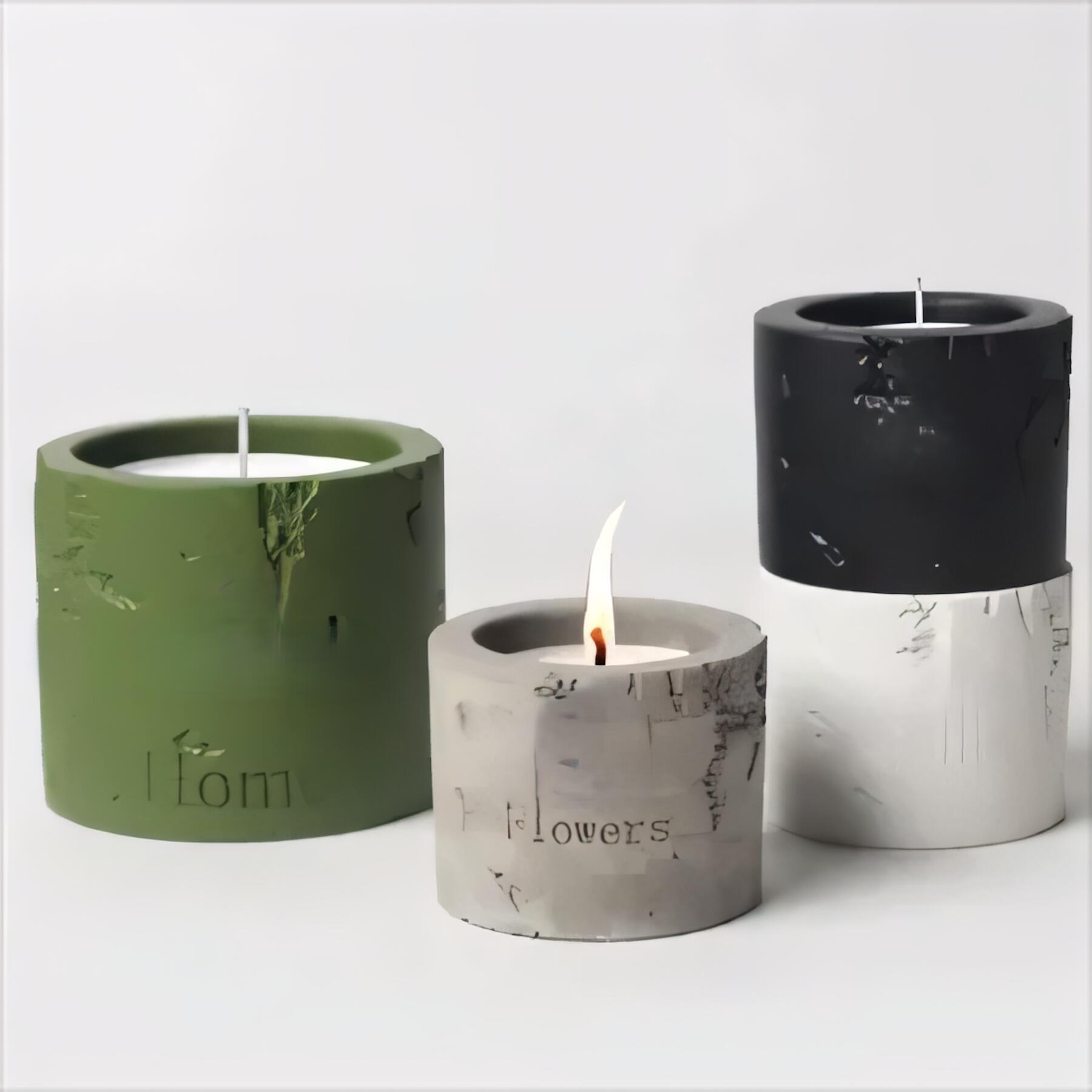 Portable Soy Wax Candle Set