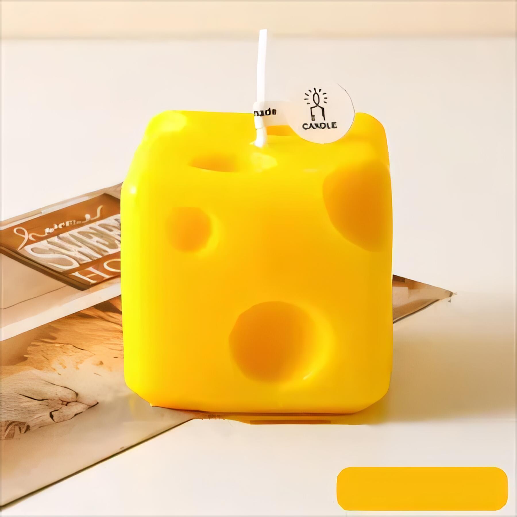 Cheese Shaped Scented Candle