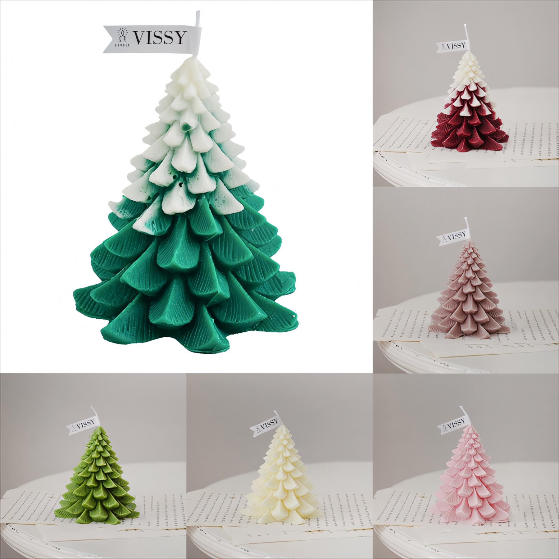 Christmas Tree Scented Candle Gift
