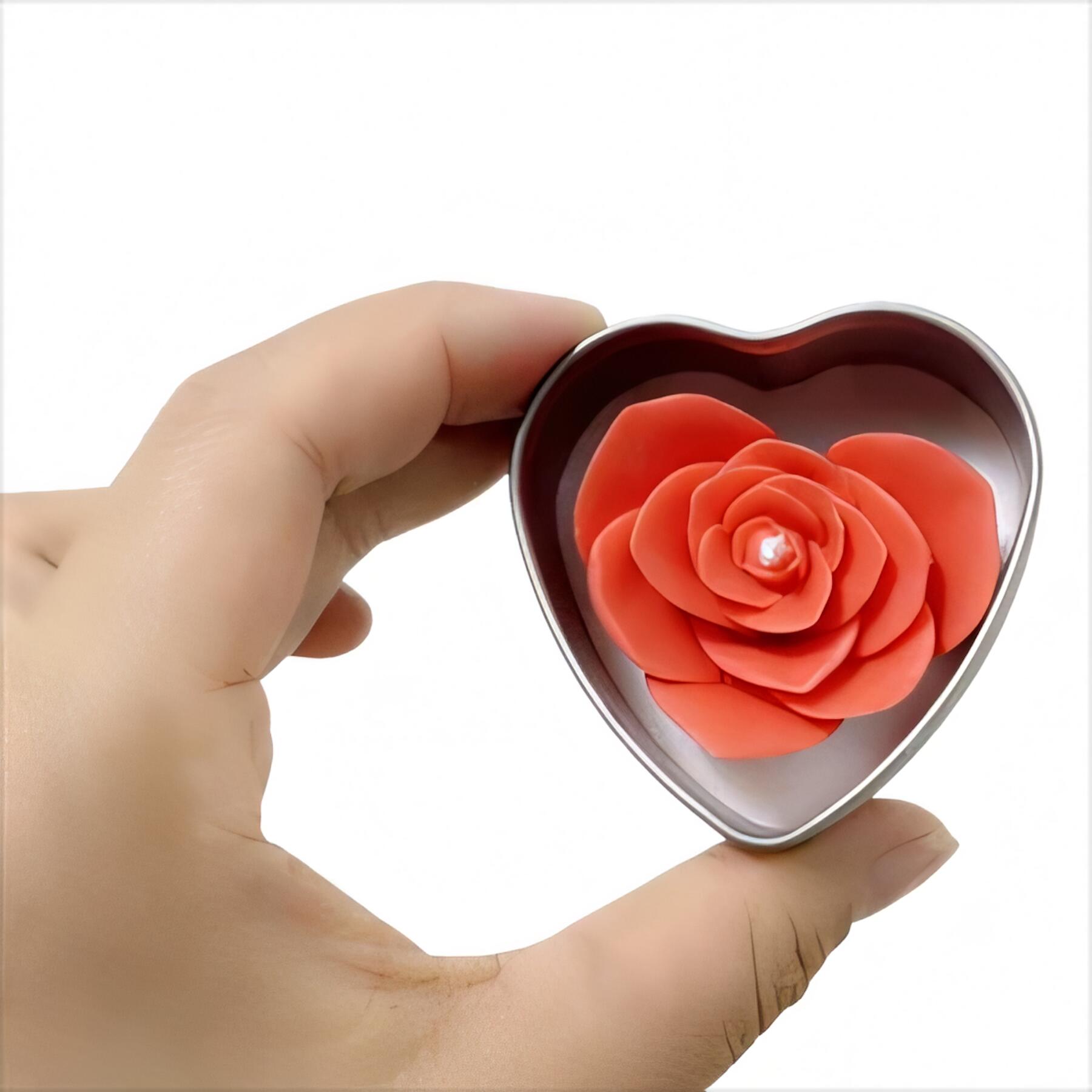 Flower Shaped Scented Soy Candles