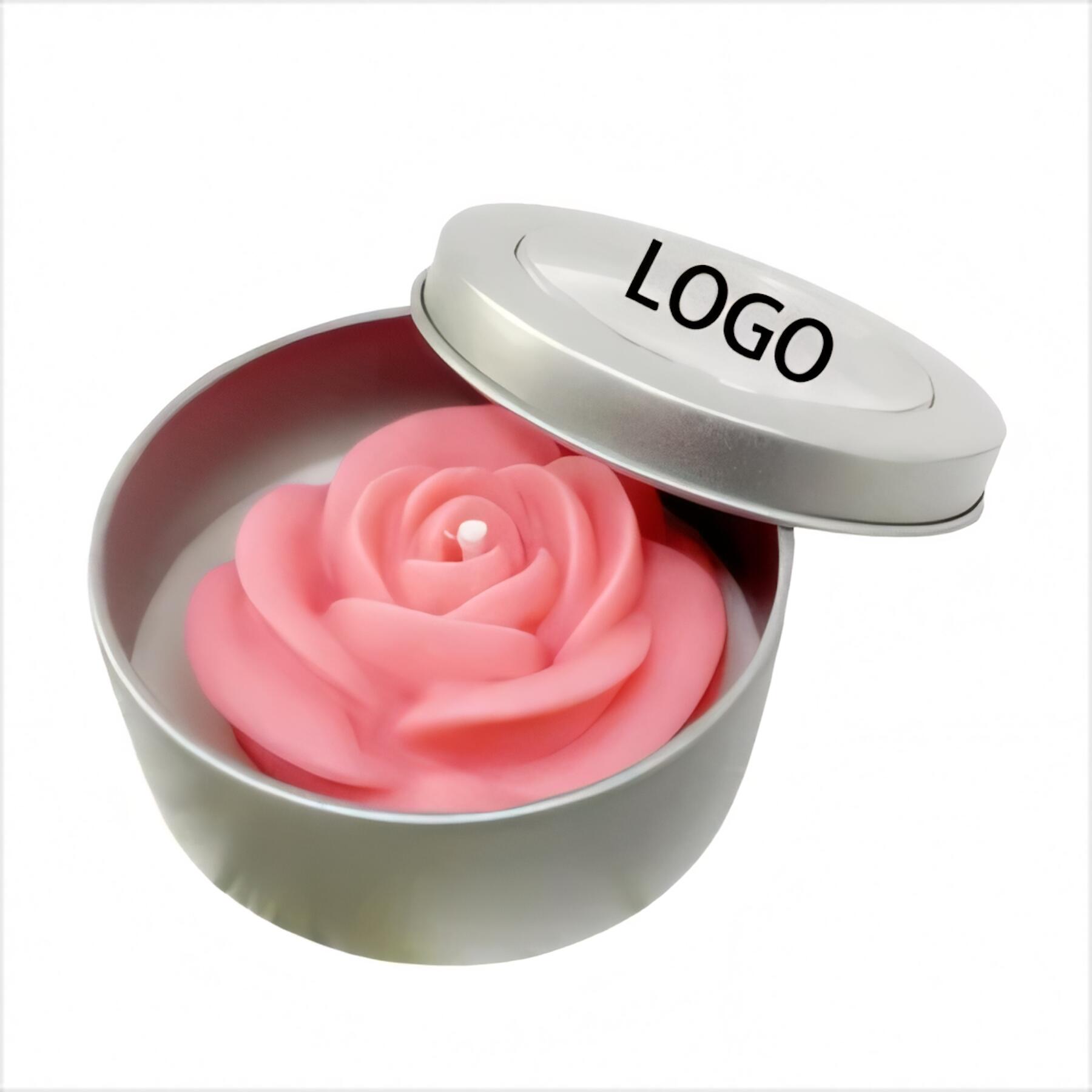 Flower Shaped Scented Soy Candles