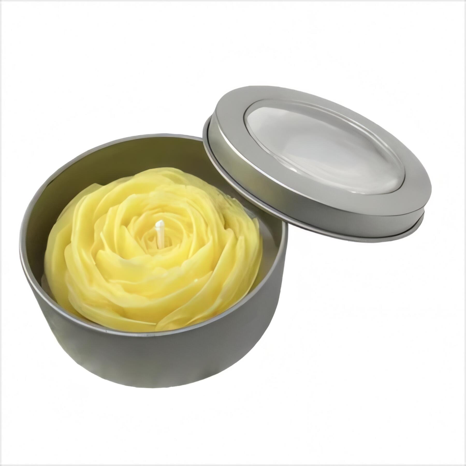Flower Shaped Scented Soy Candles