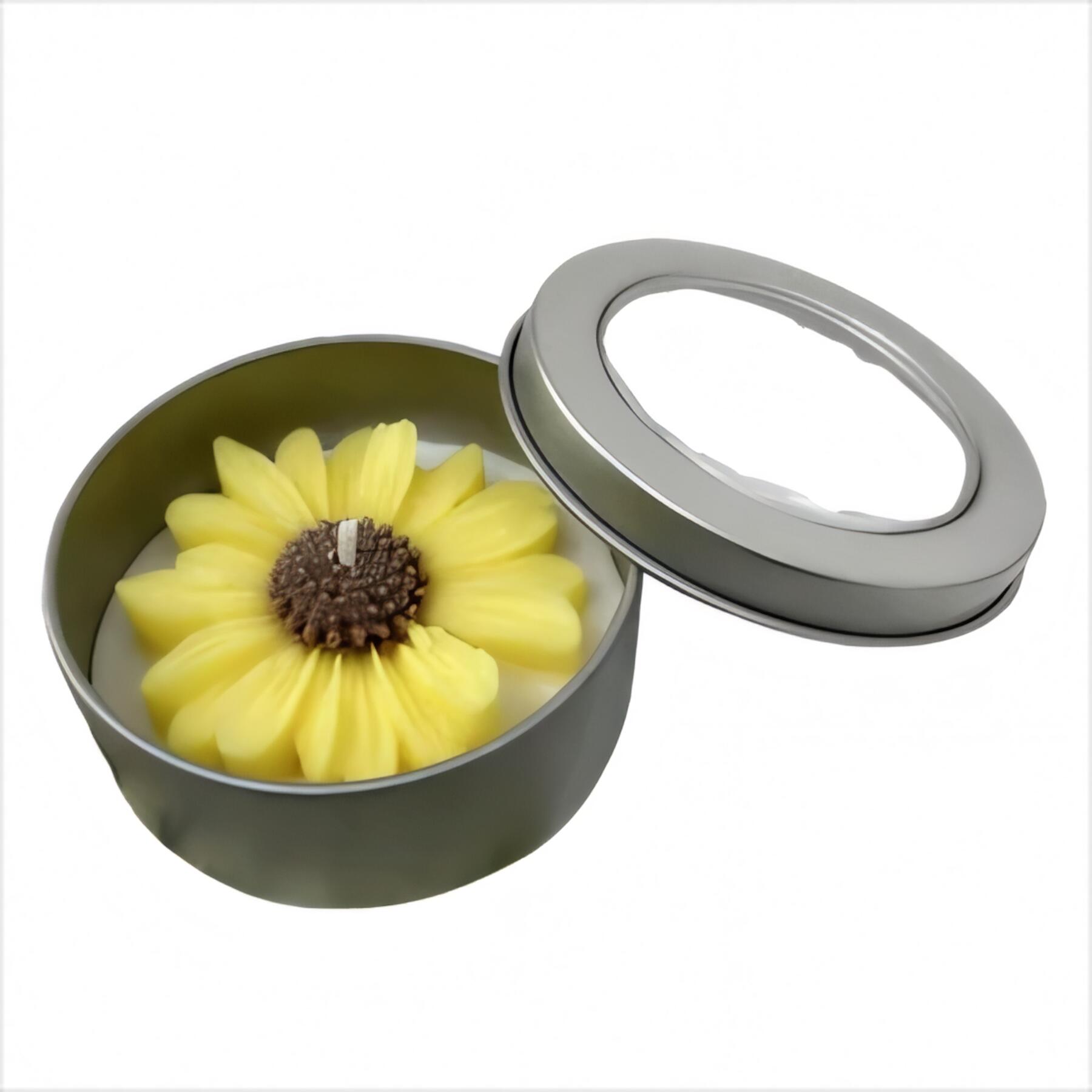 Flower Shaped Scented Soy Candles