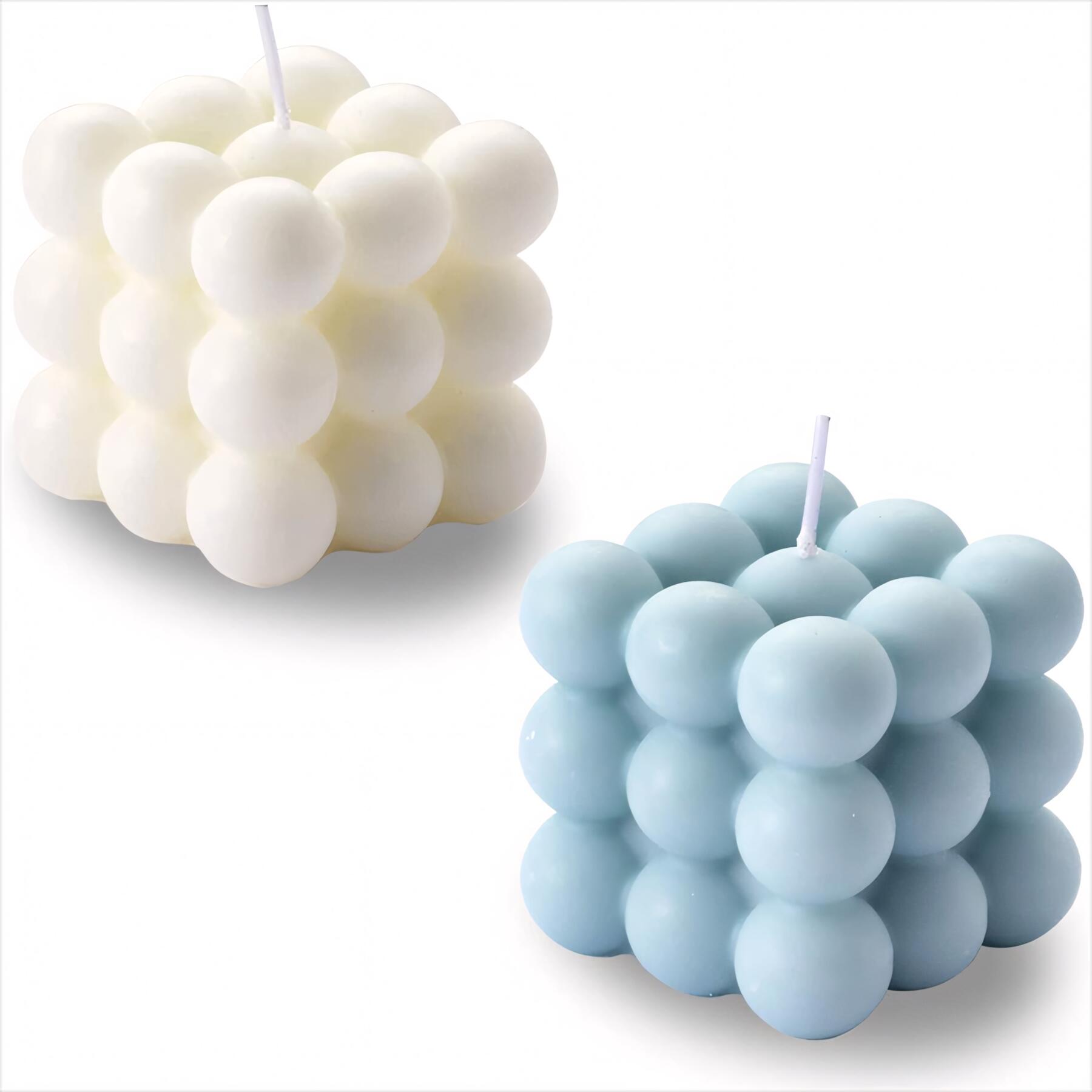 Soy Wax Bubble Cube Candles