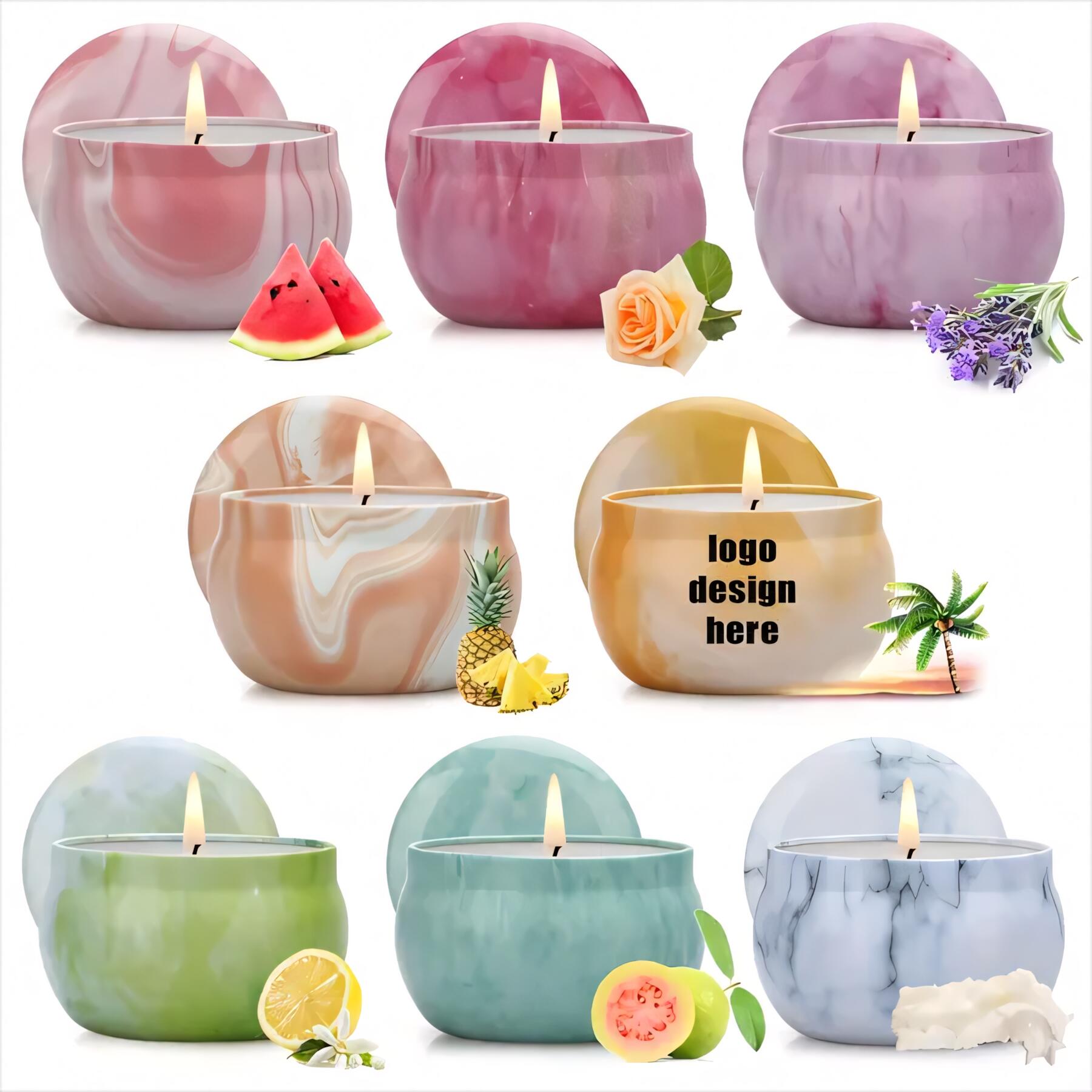 Scented Soy Candles for Home