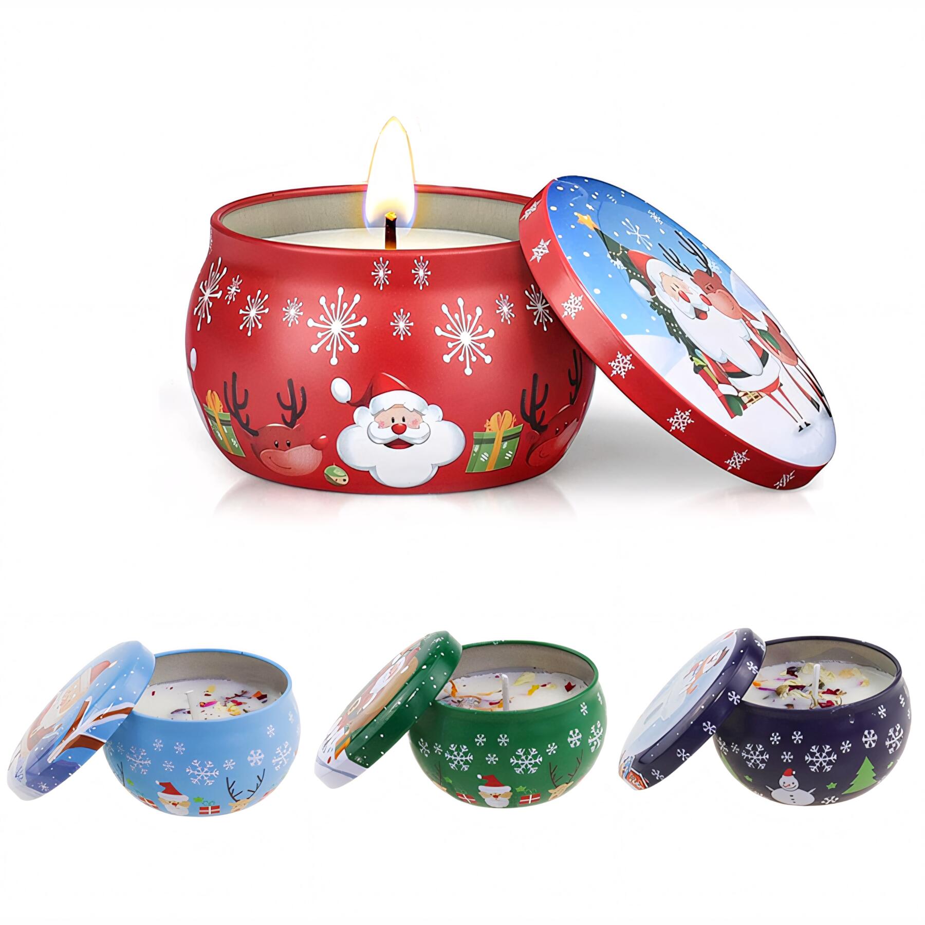 Portable Soy Wax Aromatherapy Candle
