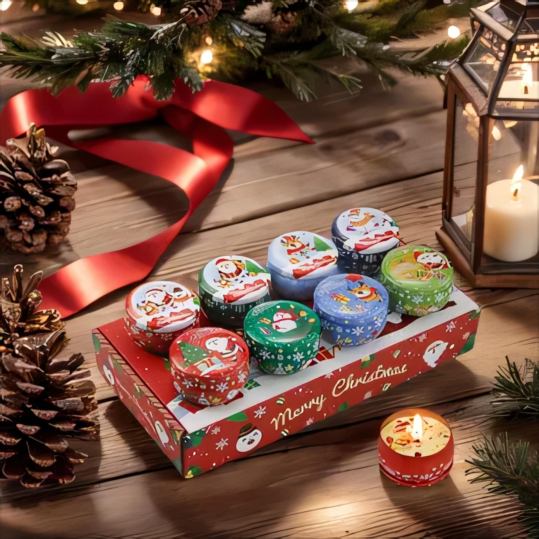 Christmas Scented Candle Gift Set