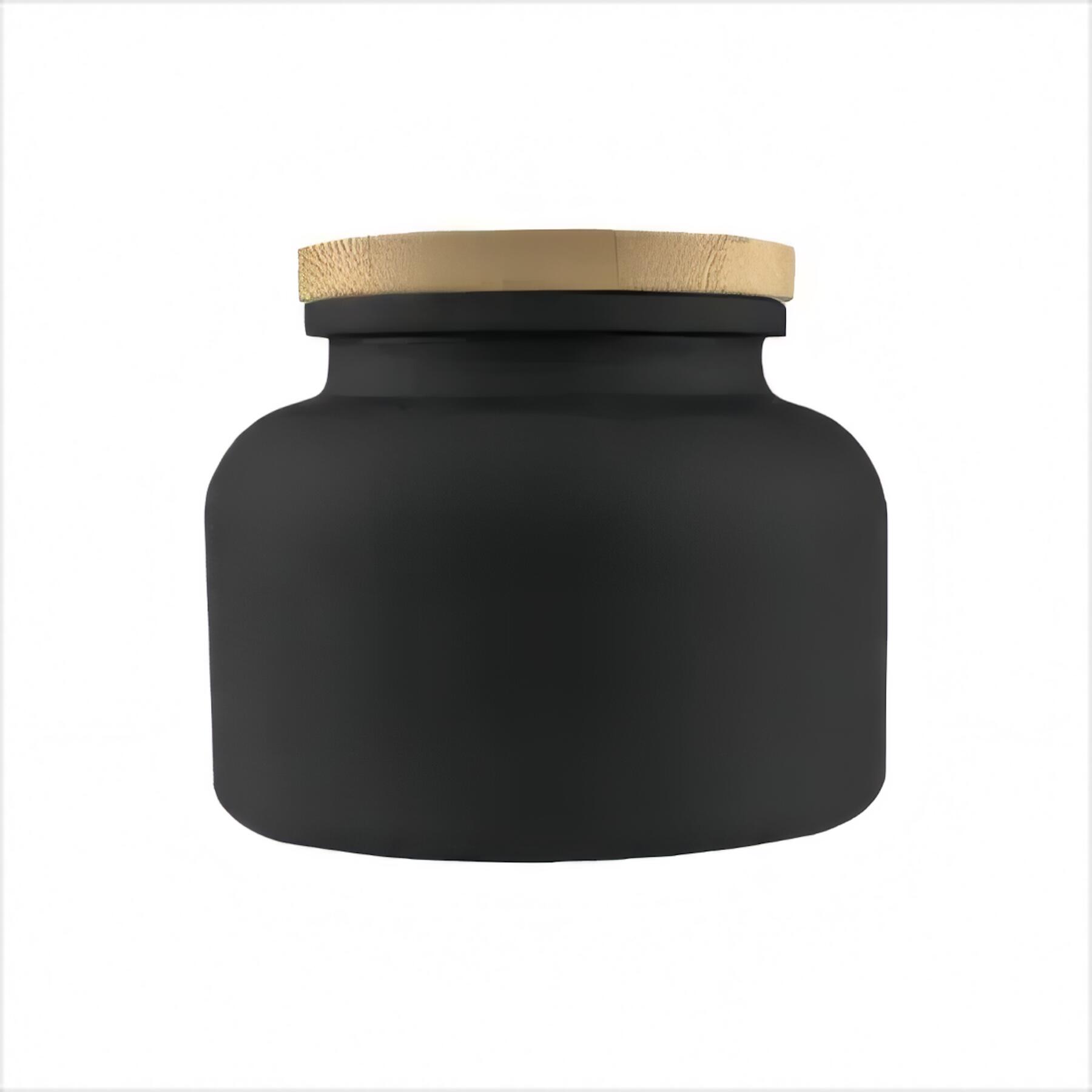 Natural Scented Candle Wooden Lid