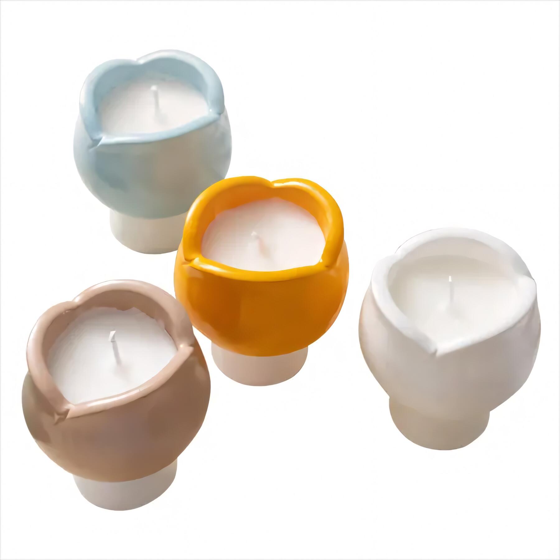 Elegant Tulip Scented Soy Candle