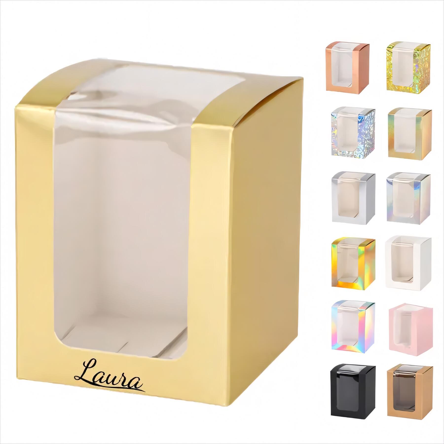 Holographic Paper Box for Gifts