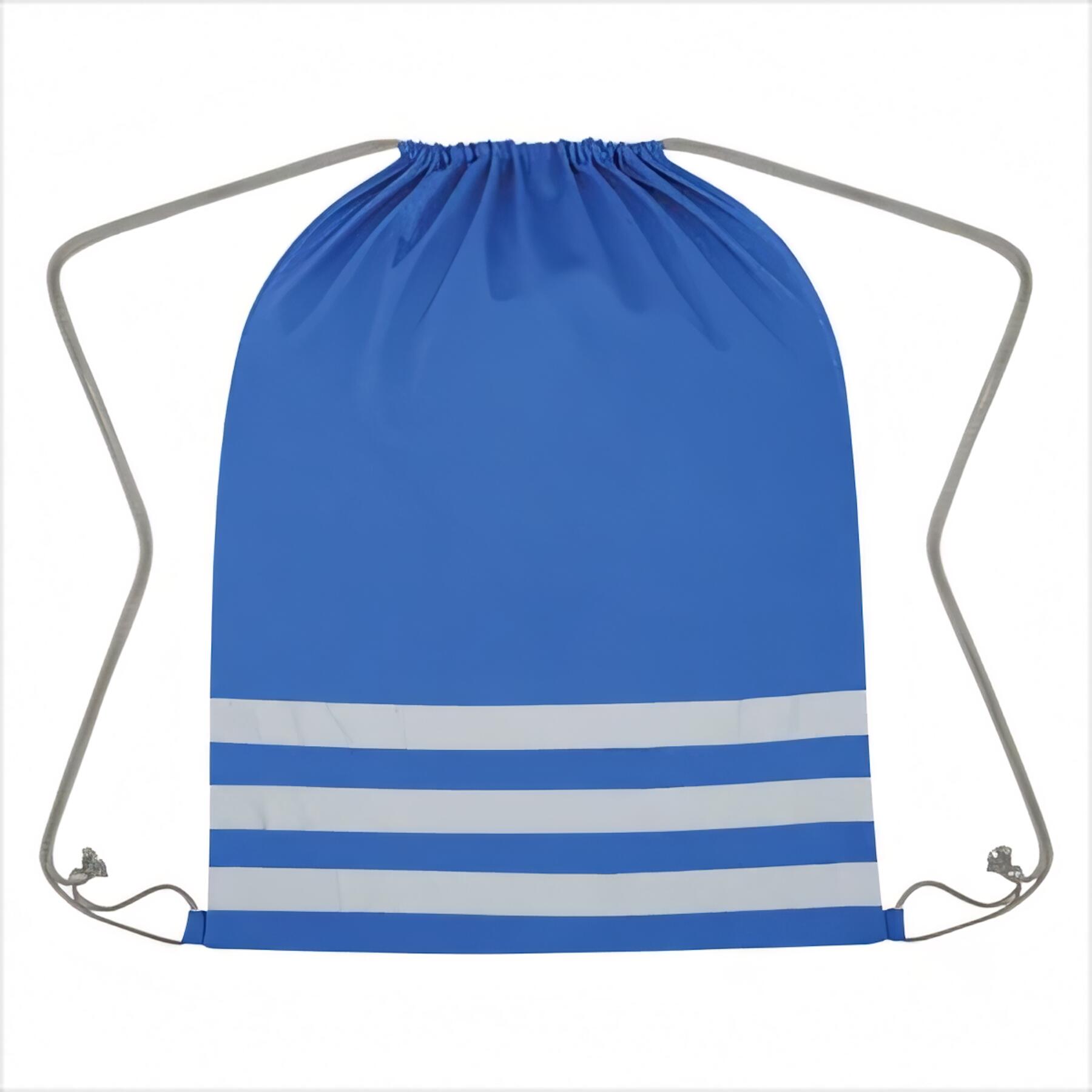 Reflective Safety Drawstring Backpack