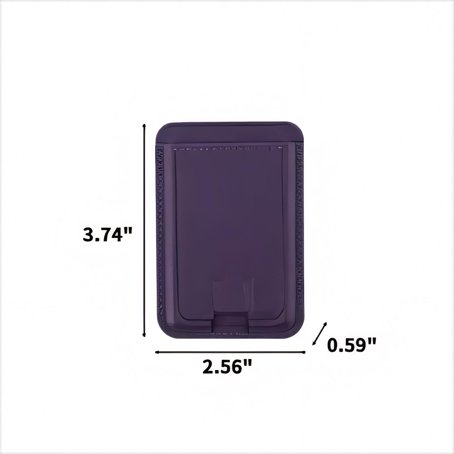 Slim PU Leather Phone Wallet