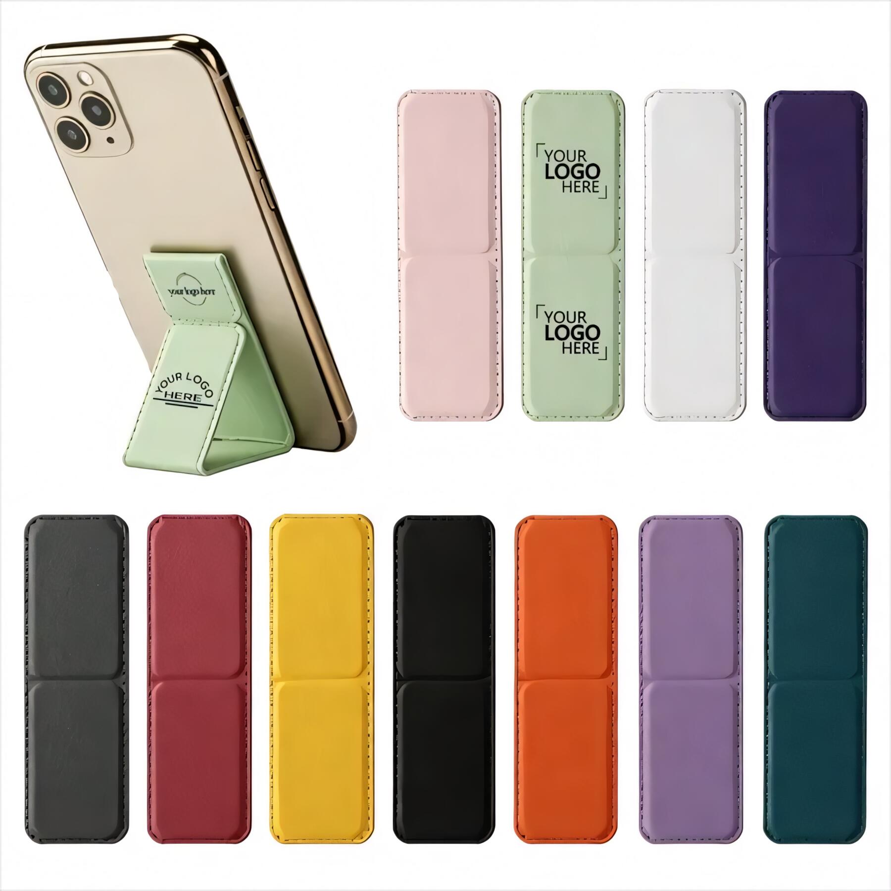 Magnetic Leather Phone Stand
