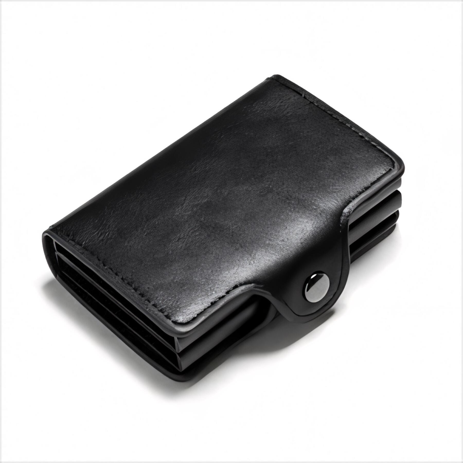 Leather RFID Card Holder Wallet